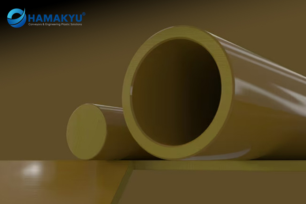 [131013500] Duratron® T4203 PAI Ochre Sheet, Size: 4.75x305x1220mm, Origin: MCAM/USA (Sheet, To Order Size, 4.75x305x1220mm)