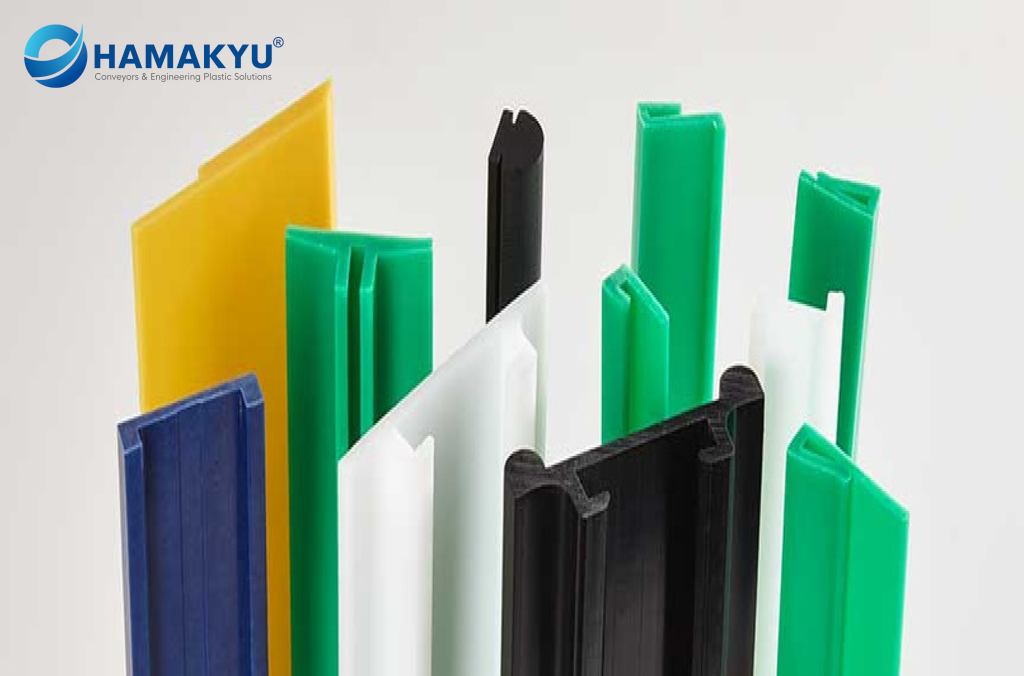 [135010043] Nhựa dẫn hướng màu xanh green TIVAR® 1000 UHMW-PE AC01-E dài 50 mét/ cuộn, xuất xứ: MCAM/Đức (To Order Size, Green, AC01-E)