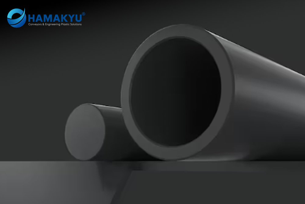 [132013560] Tấm nhựa màu đen Ertacetal® H POM-H kích thước 8x610x1000mm, xuất xứ: MCAM/Bỉ (Sheet, To Order Size, Black, 8x610x1000mm)